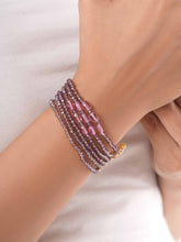 Fiona Wine Bracelet